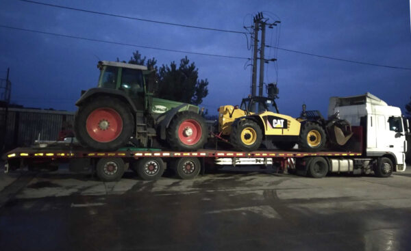 Transport maszyn budowlanych Błonie
