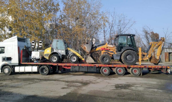 Transport maszyn budowlanych Nowy Dwór Mazowiecki