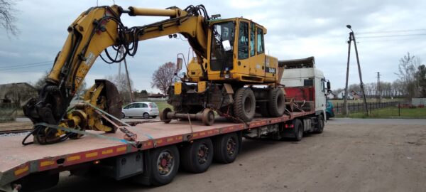 Transport maszyn budowlanych Tczew