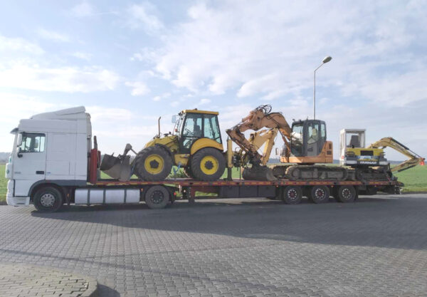 Transport maszyn budowlanych Puławy