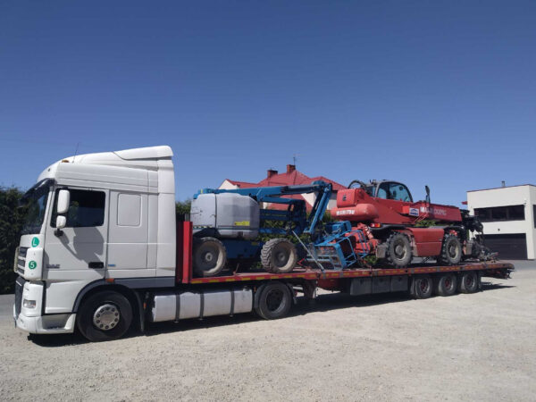 Transport maszyn budowlanych Zielona Góra