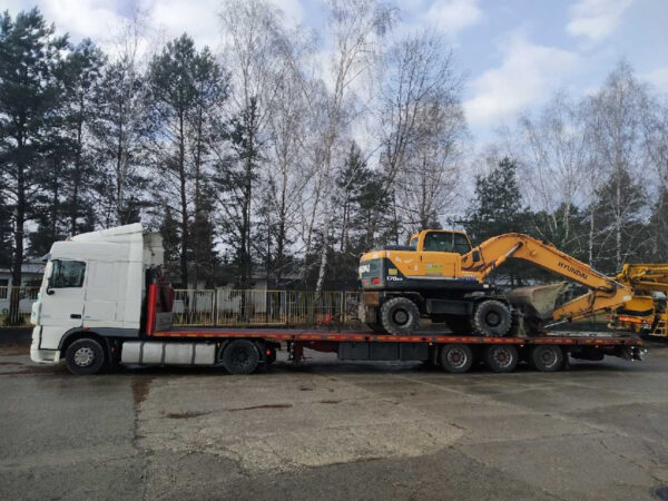 Transport maszyn budowlanych Śrem