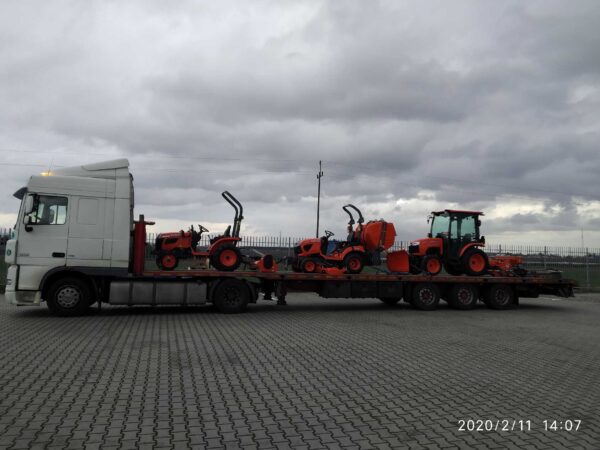 Transport koparki Szczecinek