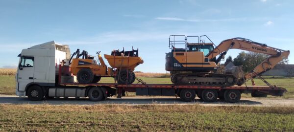 Transport niskopodwoziowy Niemcy