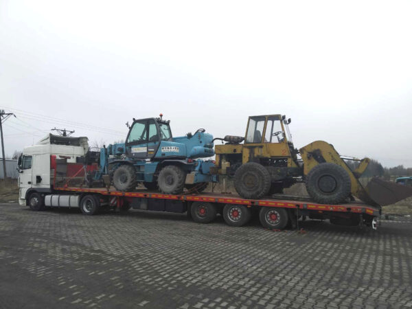 Transport maszyn budowlanych Lubaczów