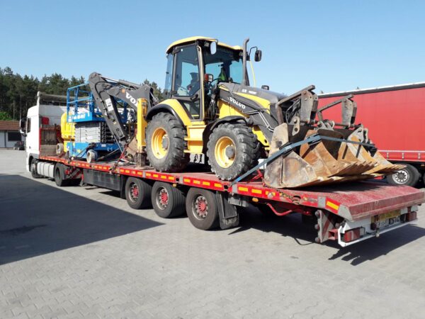 Transport koparek Dania