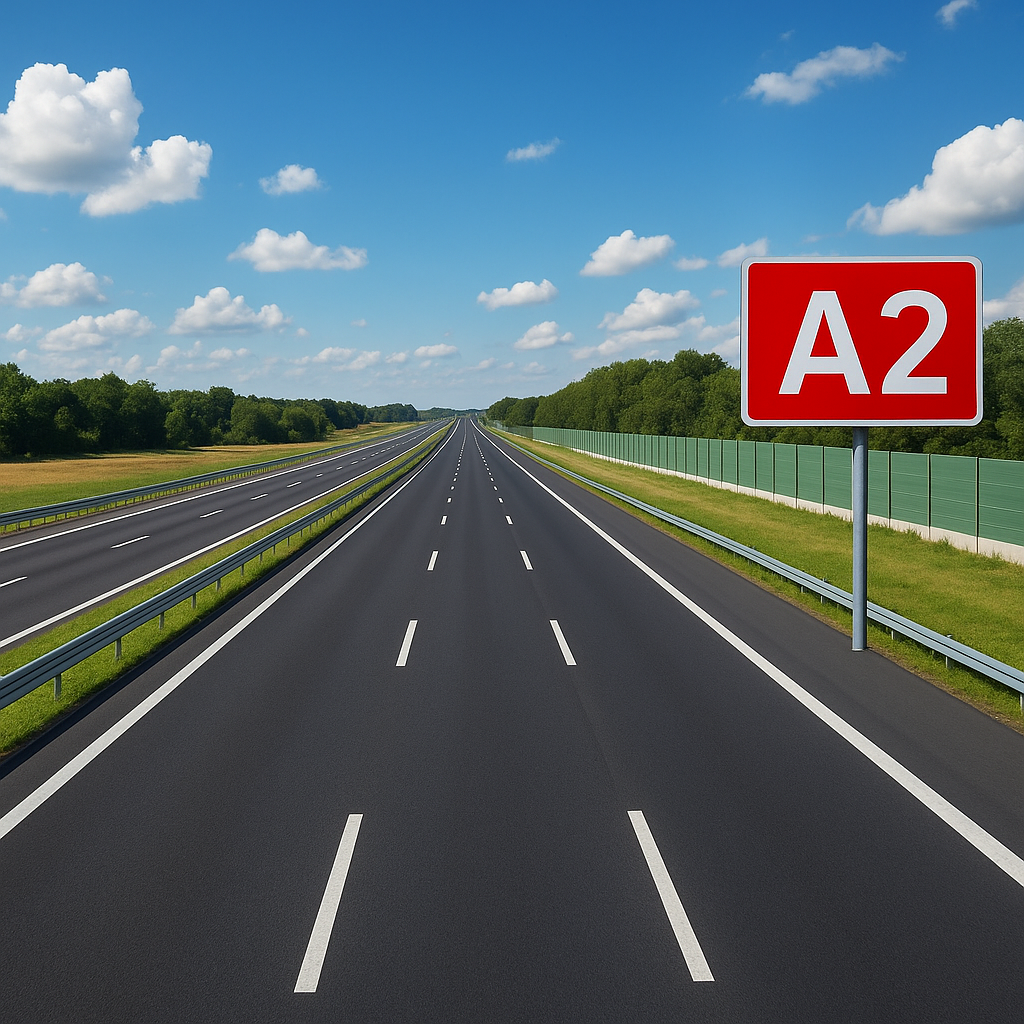 Autostrada A2 - Transport ciężarowy
