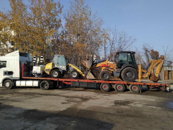 Transport koparek Finlandia