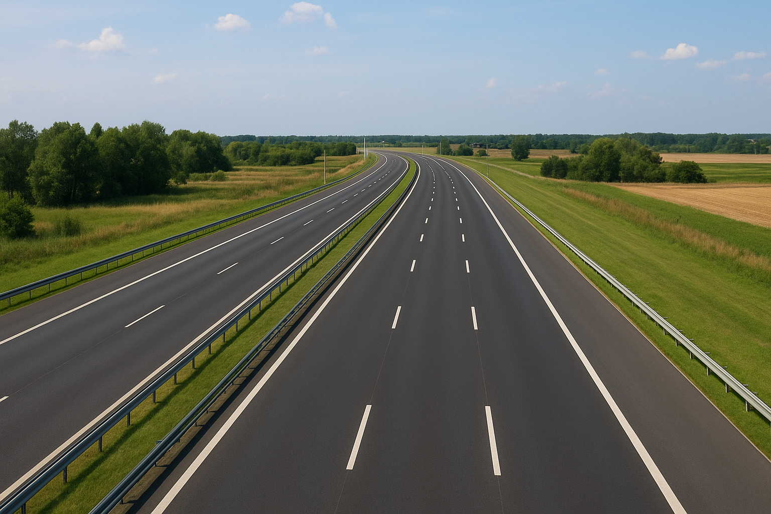 Autostrada A1 - Piekary Śląskie - Transport ciężarowy