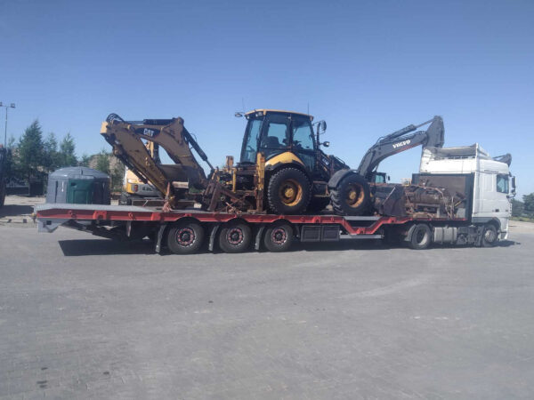 Transport koparek Litwa