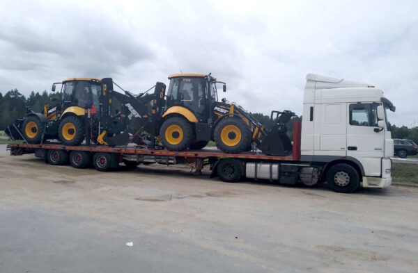 Transport koparek Rumunia